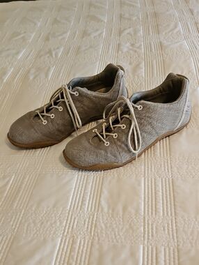 Lafuma Tan Fabric Sneakers with Gum Sole